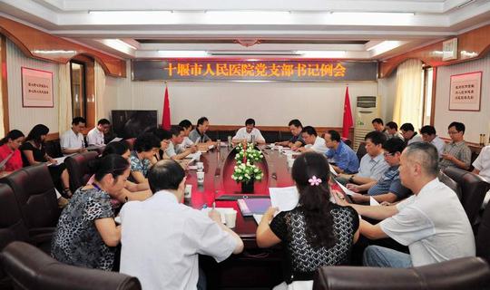 我院召开党支部书记例会