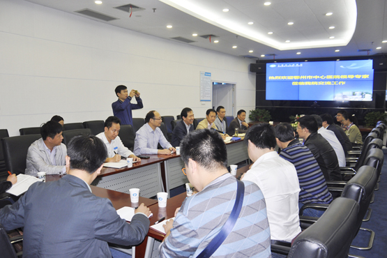 鄂州市中心医院领导来我院参观交流